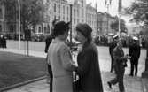 Kungen vid Nikolaikyrkan 5 juni 1965
Tyra Åman
Stortorget