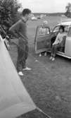 Campingplatsen bra i Gustavsvik 12 juli 1965