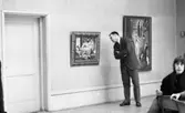 Konstutställning 5 april 1966