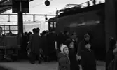 Rusning på Centralen
24 december 1965
Centralstation