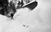 Snö 9 februari 1966