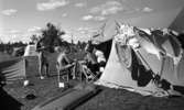 Camping sommaren 1966