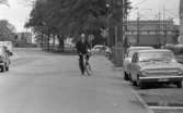 Cyklar, 9 september 1966

Rektor Paul Bergqvist på cykel.