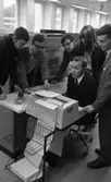 Datakurs handelsgymnasium, 16 mars 1967