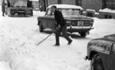 Snöchocken lamslog stan 2 februari 1967.