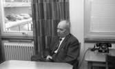 DB - permittering 8 december 1967
avser Degerfors Järnverk
Kommunalnämndsordförande Göran Pettersson