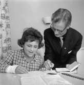 Skola på barnlasarettet.7 april 1960