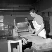 Örebro Kexfabrik, Bildsidan.
26 februari 1955