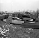 Nya motorbåtshamnen.
18 mars 1955