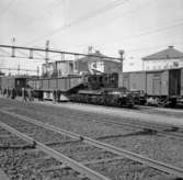 Stor transformator vid södra stationen.
27 maj 1955