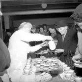 Frälsningsarmén julen 1954.
22 december 1954.