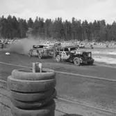 Stockcars tävlingen.
6 juni 1955.