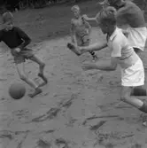 Pojkkoloni i Strömsnäs.
9 juli 1955.