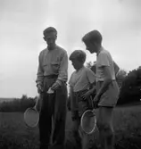 Reportage från barnkolonien.
11 juli 1955.