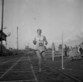 Friidrottstävlingar på Eyravallen.
19 juli 1955.