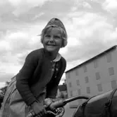 Trafikskola för barn.
Juli 1956