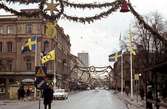 Julskyltning på Drotttninggatan i Örebro