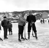 Huskvarnas bandylag mot Vetlanda spelar på Zinken i Huskvarna.