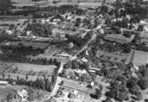 Flygfoto över Latorpsbruk.
Bilden tagen för vykort.