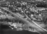 Flygfoto över Östansjö.