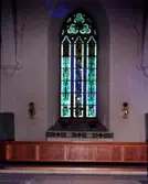 Sköllersta kyrka, interiör, kyrkfönster.