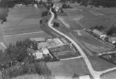 Flygfoto över Robert Karlssons Handelsträdgård.
Solhem, Fellingsbro.