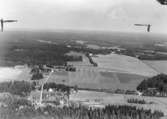 Flygfoto över Björkliden.
Bilden tagne för brevkort.