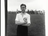 Lars Timan. Han var med i 3 allsvenska fotbollsmatcher, 1 mål.  2 div.1 matcher,  2 mål.
45 allsvenska matcher, 2 mål. 100 division 1 matcher, 6 mål.