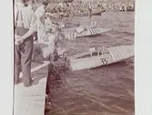 Motorbåtstävling, Norasjön 1947.