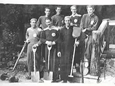 Frv A.Gävert, J.Sjöö, S.Fogelgren, B.Bodin nedre T.Magnusson, F.Törnblom, E.Svensson.