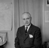 En man.HaglundBilden tagen för pass.