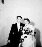 Brudpar.Brita Securda och Axel Nilsson.