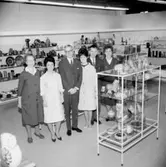 Konsum Domus, affärsinteriör, sex expediter.