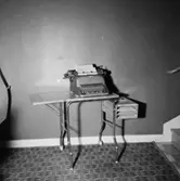 Kontorsinteriör, skrivmaskin.
Wigrell & Co.