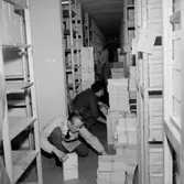 Oscarias nya affär, interiör, uppackning och inredning.