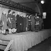 Oscarias julfest på Idrottshuset.