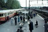 Södra station 26 maj 1962 sista tåget med gurklisten.