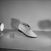 En sko - känga.
Oscaria Skofabrik.