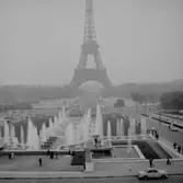 Stadsvy, Eiffeltornet.
Paris, Frankrike.