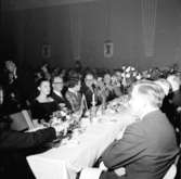 Oscarias 50 årsjubileum.Interiör, grupp.