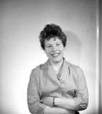 En kvinna, bröstbild.Wanja Forsén