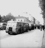 Busstrafik.
AB Mellansvensk Omnibusstrafik.