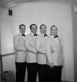 Grupp fyra män, Con brio kvartetten.
Inge Rydh