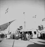 Utställning på Idrottshuset.