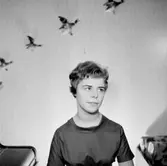 En kvinna, bröstbild.Fam. Sörling