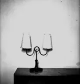 Konsum Möbler, affärsinteriör, bordslampa.