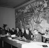 Konsums kongress, interiör, grupp.