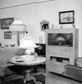 Rumsinteriör.
Kamrer Rignell