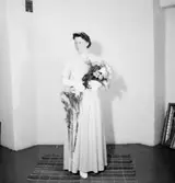 Brud.
Axel Nilssons bröllop.