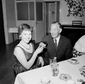 Prisutdelning på restaurang City.
Wigrell & Co.